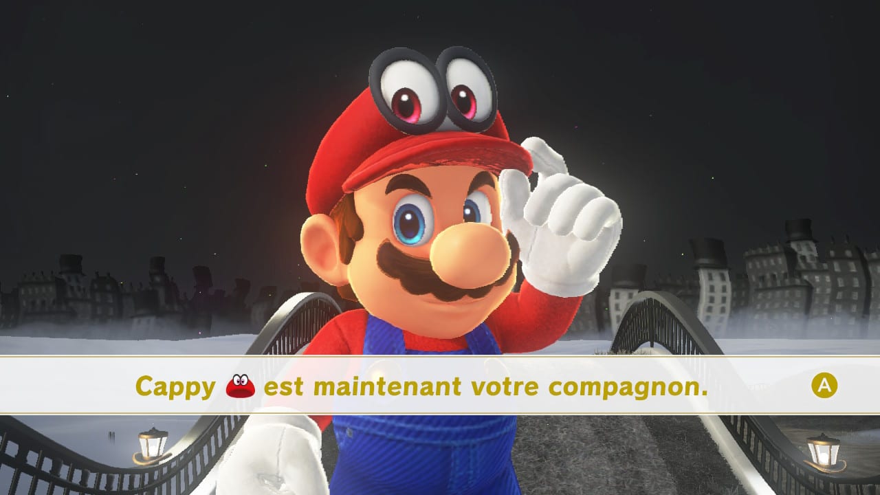 Super Mario Odyssey Test Nintendo Switch My Geek Actu Intro Cappy