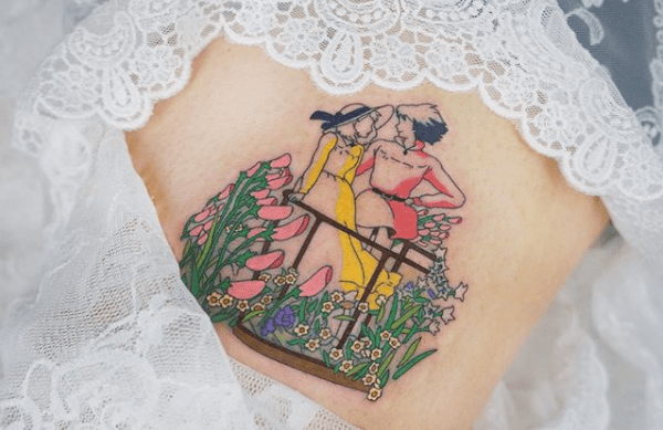TOP 10 – Des plus beaux tatouages Studio Ghibli